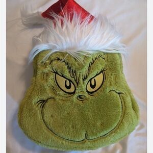 New Grinch with Santa Hat and Naughty and Nice Backpack straps Universal…